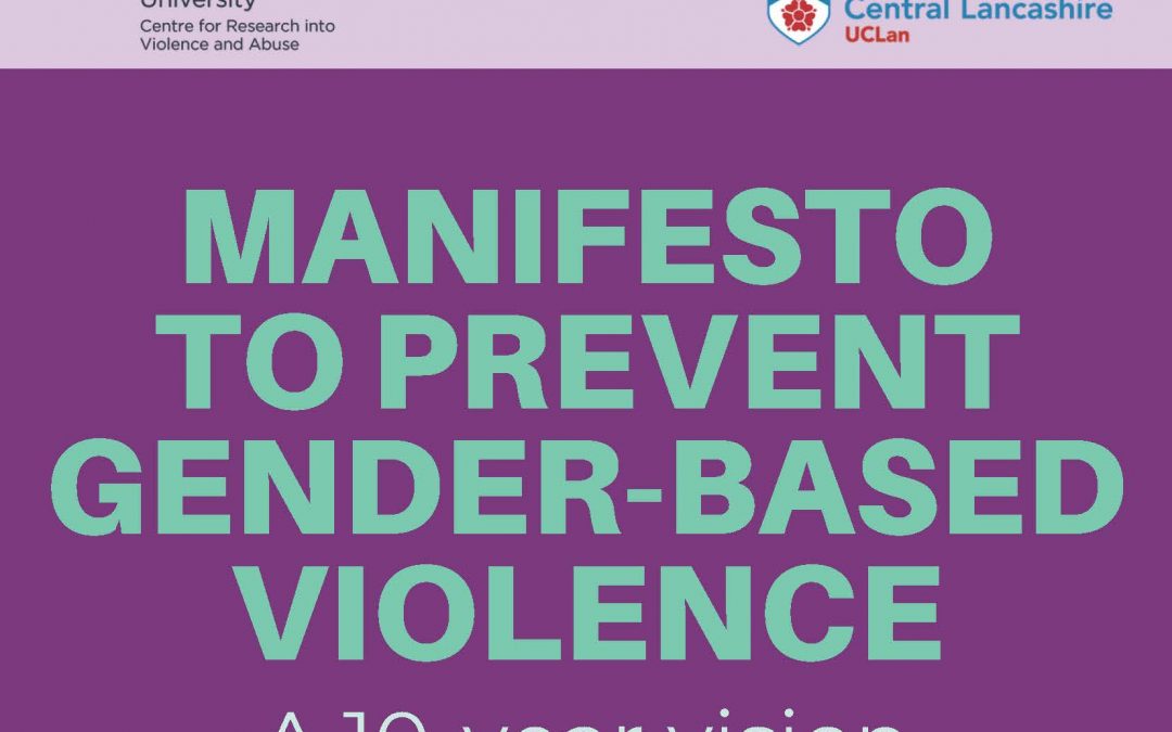 Launch of Manifesto to Prevent Gender Based Violence: A 10 Year Vision